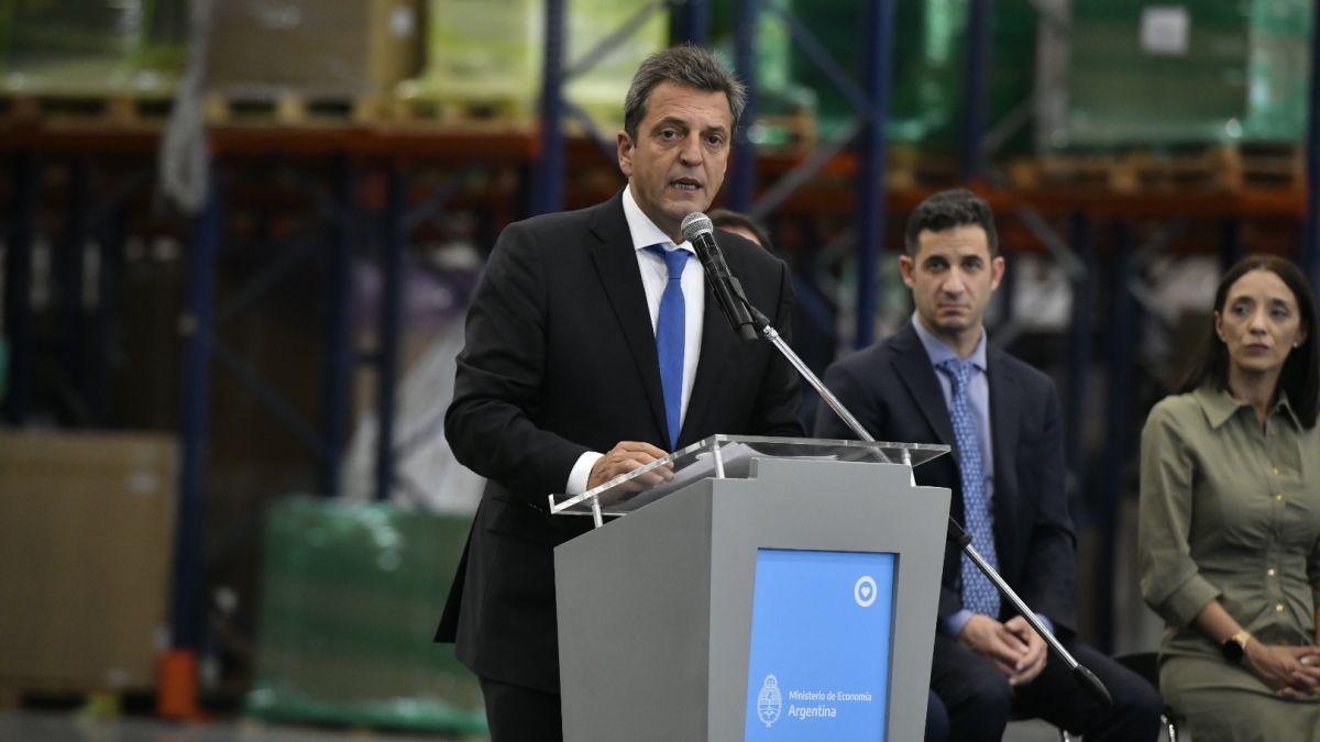 Sergio Massa se mostró optimista de cara a las cosechas de trigo (Foto: Economía).