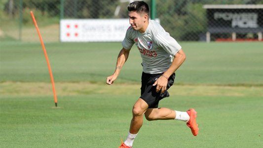 Otra alarma en River: Fontana dejó la práctica con síntomas compatibles al Covid-19