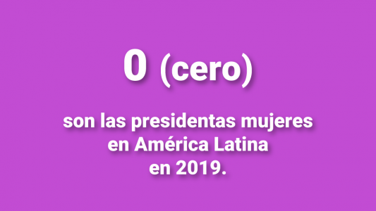 8M en una América Latina sin presidentas