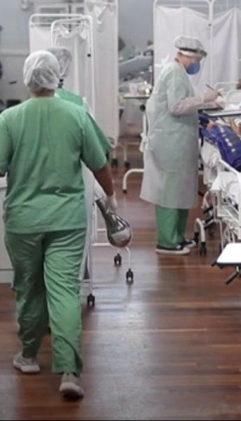 Brasil, ante el mayor colapso sanitario y hospitalario de la historia