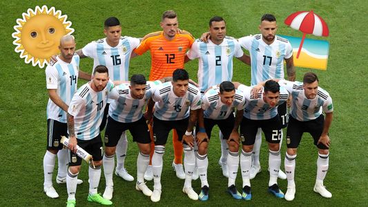 Qué hicieron los futbolistas argentinos tras el fracaso en Rusia 2018
