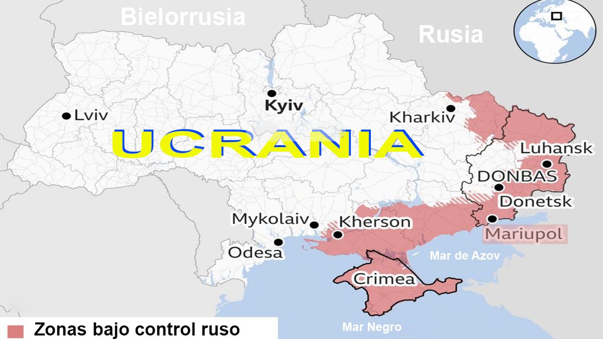 Con la caída de Mariupol, Rusia comina todo el corredor este de Ucrania hasta la península de Crimea (Foto: Archivo)  