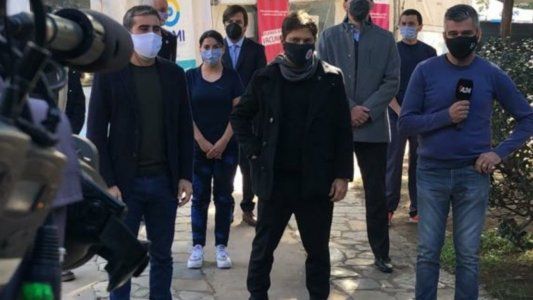 Kicillof: Si Almeyda quiere donar dinero o quiere colaborar con contactos, bienvenido