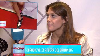 Barbie Vélez en duda para seguir en el Bailando 2016 tras su lesión