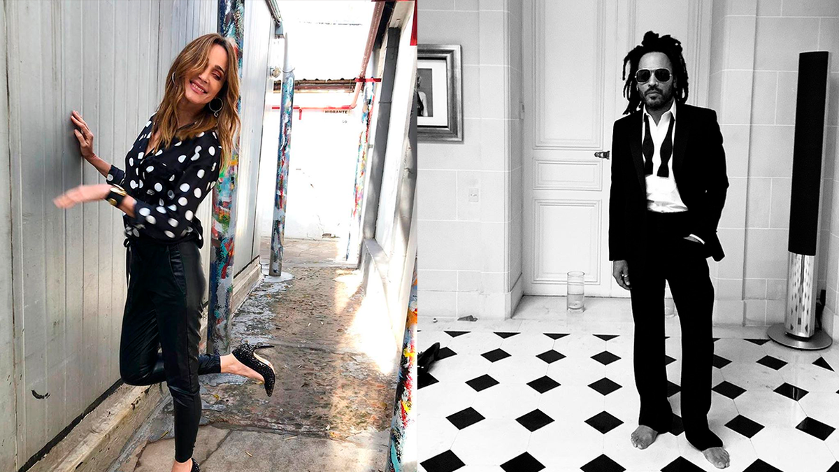 Verónica Lozano Lenny Kravitz