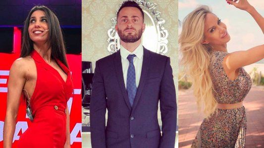 Tensión entre Cinthia Fernández y Martín Baclini por culpa de Luciana Salazar ¿El empresario le soltó la mano a su novia?