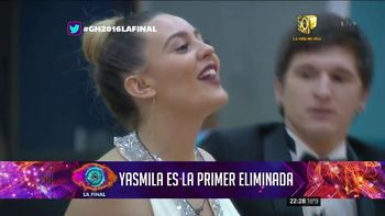 Yasmila es la primera eliminada de la gran final de Gran Hermano