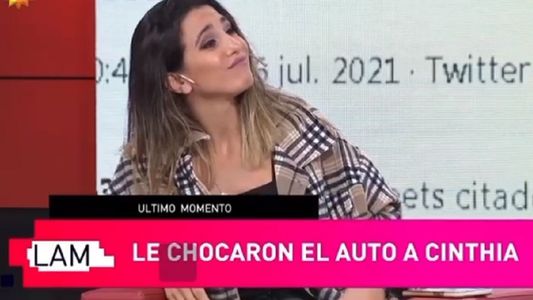 Cinthia Fernández respondió al mensaje de Defederico: Estás cómodo y calentito en tu casa