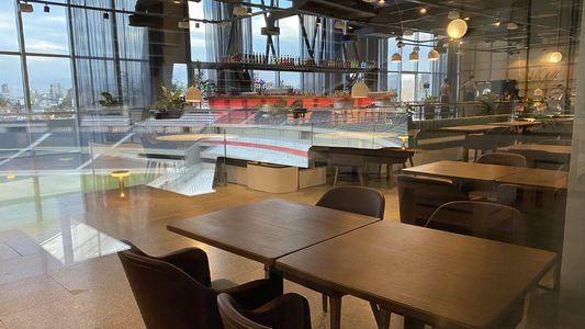 La increíble vista del Monumental desde el nuevo restaurante de River