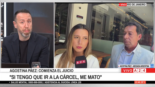 La terrible confesión de la turista argentina antes del inicio de su juicio en Brasil: Si tengo que ir a la cárcel...