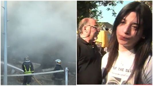 El crudo relato de la joven que abrió la puerta y encontró un mar de fuego: Pensé que...