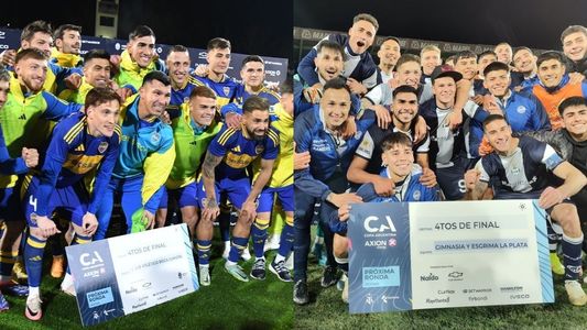 Boca y Gimnasia ya tienen fecha y sede para los cuartos de la Copa Argentina