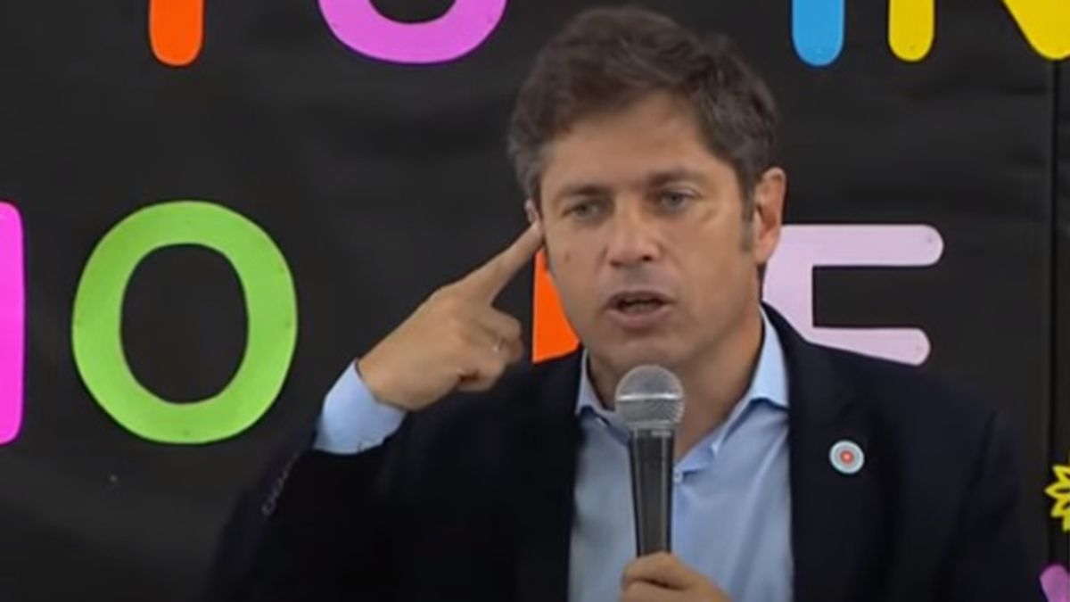 El gobernador Axel Kicillof disparó este viernes contra el presidente Javier Milei&nbsp; y lo acusó de haber hecho lo imposible para que no pudieran empezar las clases. (Foto: captura de video)