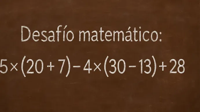 Desafío matemático: la cuenta que pocos resuelven correctamente al primer intento