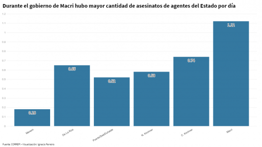 Denuncian que hubo un muerto cada 21 horas por abusos en las Fuerzas de Seguridad