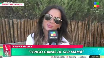 Karina Jelinek abrió su corazón y reveló que sueña con ser madre: Podría cuidar tan bien