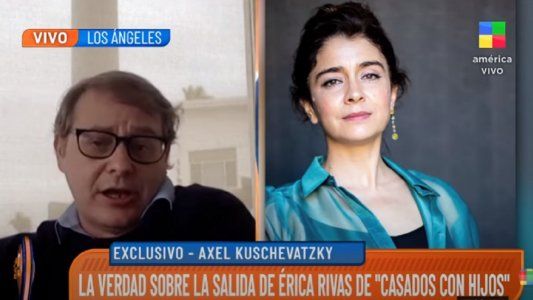 Axel Kuschevatzky habló de la polémica salida de Érica Rivas de Casados con hijos