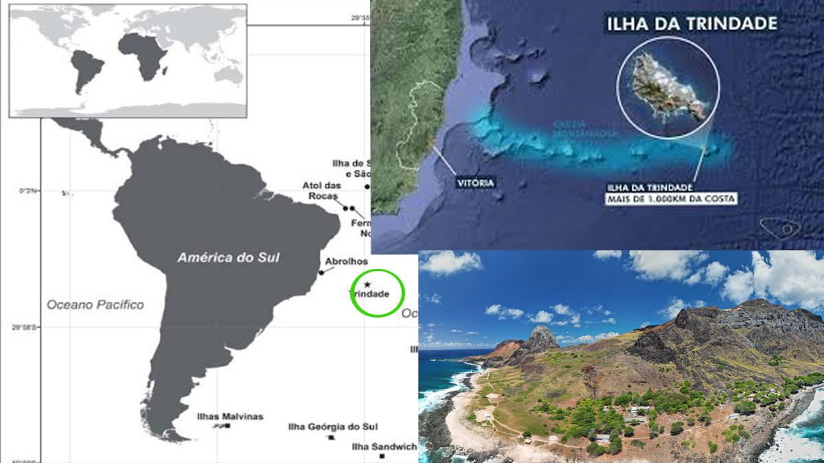 La isla Trinidad, devastada por las cabras llevadas por el hombre sin cuidado alguno por el medioambiente. (Foto: A24.com)