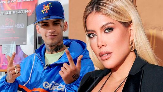 L-Gante mandó al frente a Wanda Nara: contó qué recuerdo de él se llevó a Europa