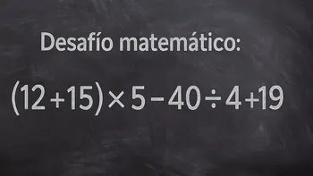Desafío matemático: ¿lo podés resolver en menos de 10 segundos?