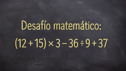 Desafío matemático: la cuenta que pone a prueba a los más inteligentes