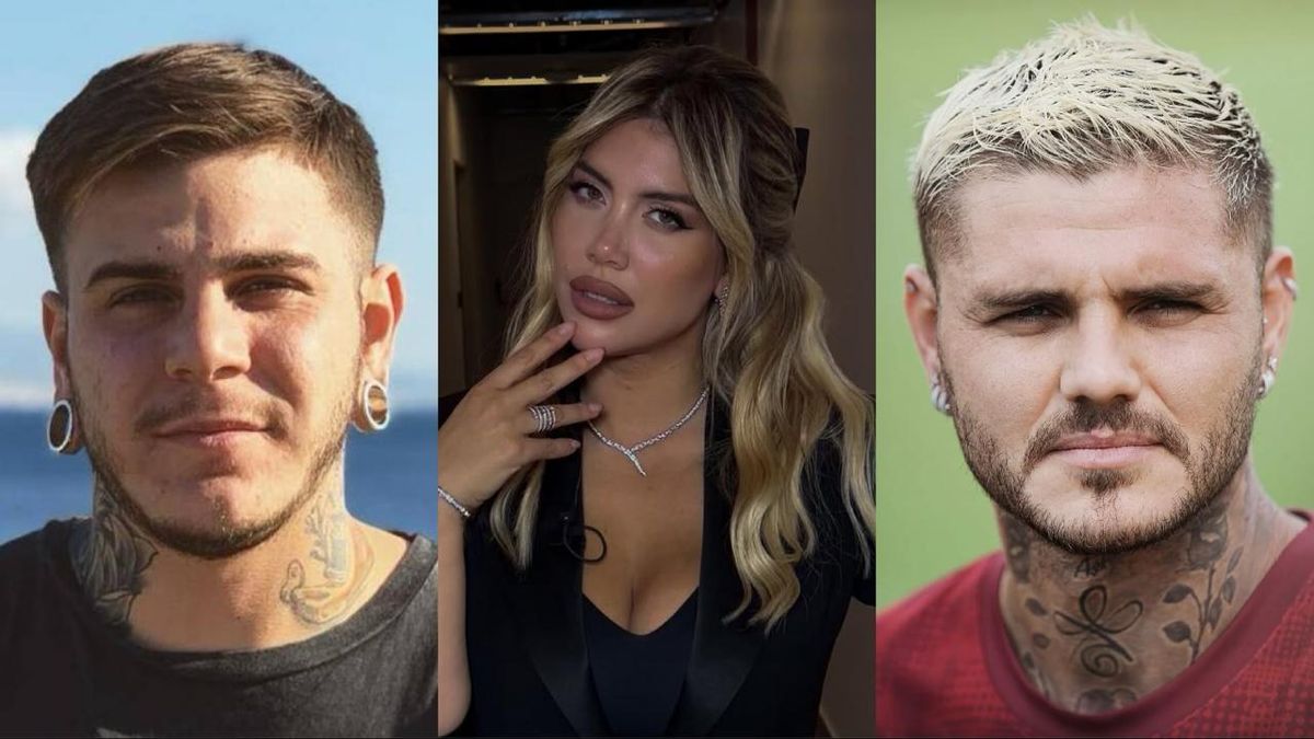 guido, mauro icardi y wanda nara