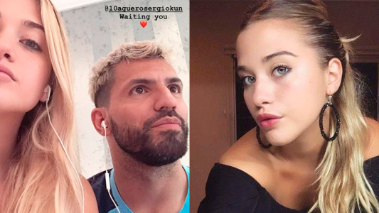 ¿El Kun Agüero sale con la ex de su hermano?