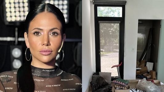 Destruida y deuda millonaria: así dejó Romina Uhrig la casa que alquiló durante dos años