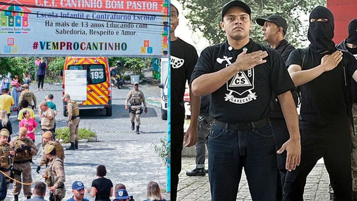 El gobierno de Lula sospecha que haya grupos neonazis en hechos como la matanza en una guardería. (Foto: Gentileza la Reforma)