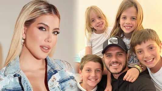 La fuerte declaración de Wanda Nara tras ser cuestionada por estar lejos de sus hijos