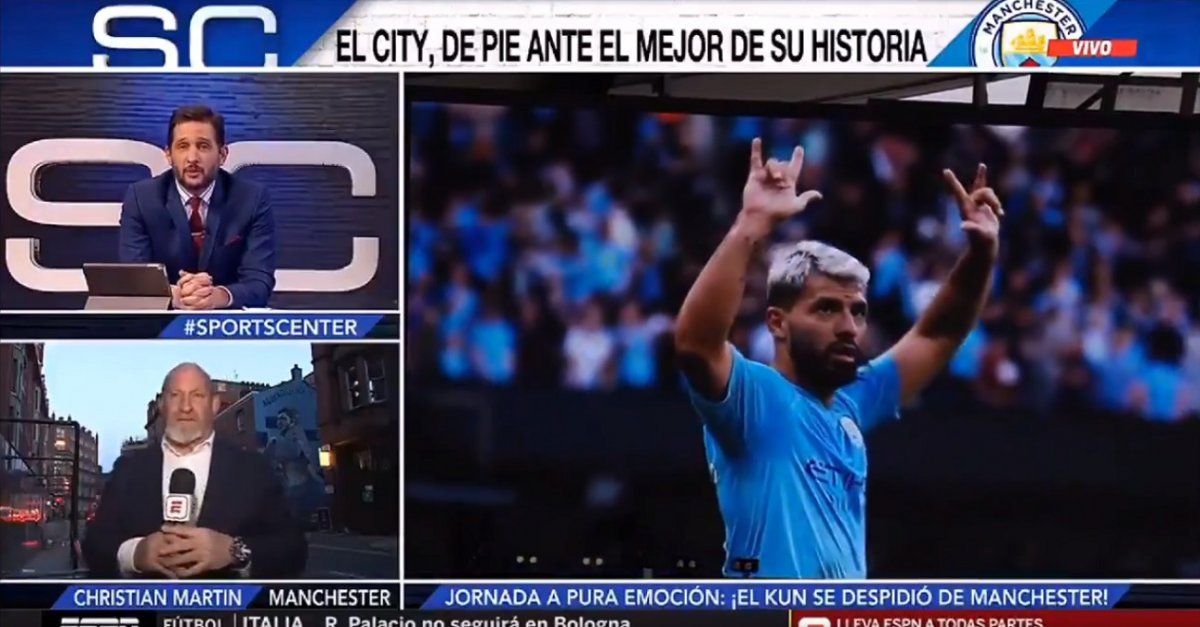 Tremendo cruce entre Christian Martin y Germán Paoloski