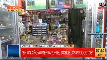 Inflación sin freno: ni las golosinas se salvan de los aumentos. (Captura de Tv) Inflación sin freno: ni las golosinas se salvan de los aumentos. (Captura de Tv)