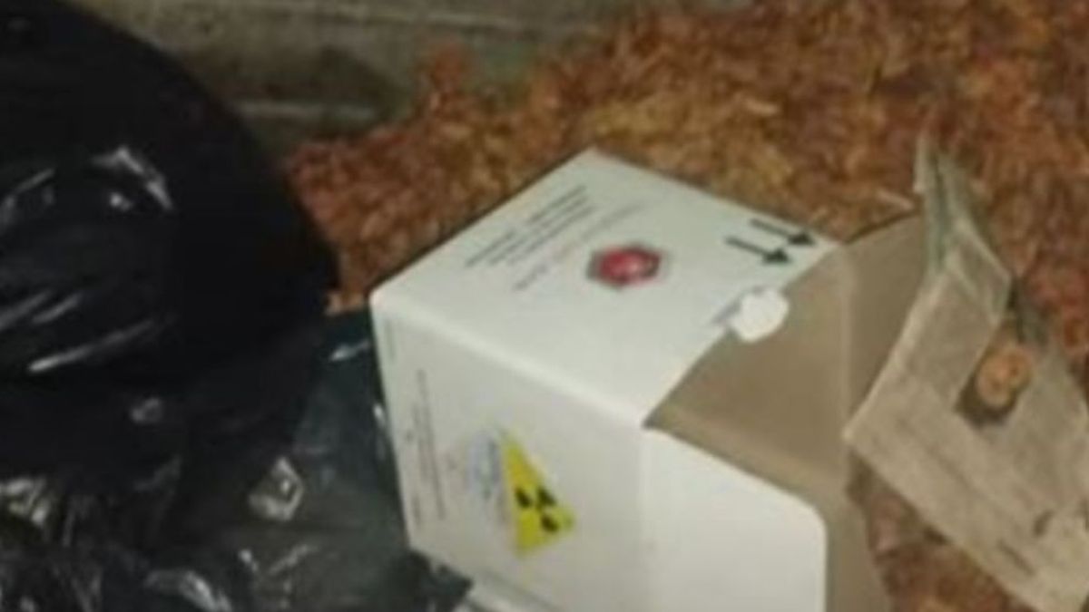 Alerta: robaron material radiactivo en Saavedra y apareció la caja vacía en Chacarita (Foto: captura A24).