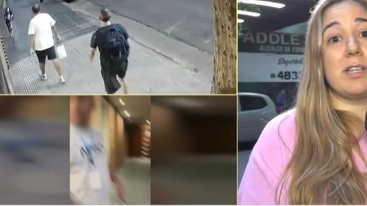 Video impactante: un hombre le pegó una patada a una nena de 6 años en pleno Palermo
