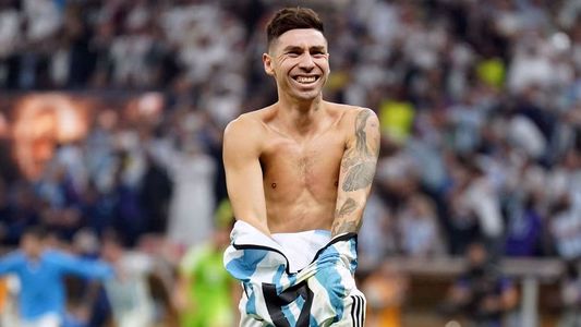 El gran gesto de Gonzalo Montiel con los chicos de la pensión de River