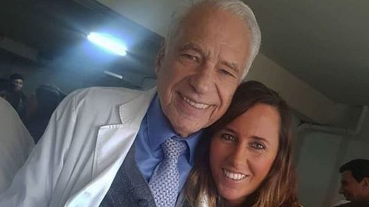 Alberto Cormillot y Estefanía Pasquini mostraron la carita de Emilio