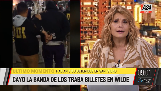 Pescadores de billetes: cayó un integrante de la banda en Wilde