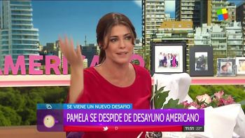 Pamela David se despidió entre lágrimas de Desayuno Americano