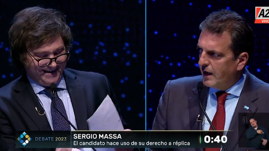 Sergio Massa cruzó a Javier Milei: Dejá de faltarle el respeto a las mujeres