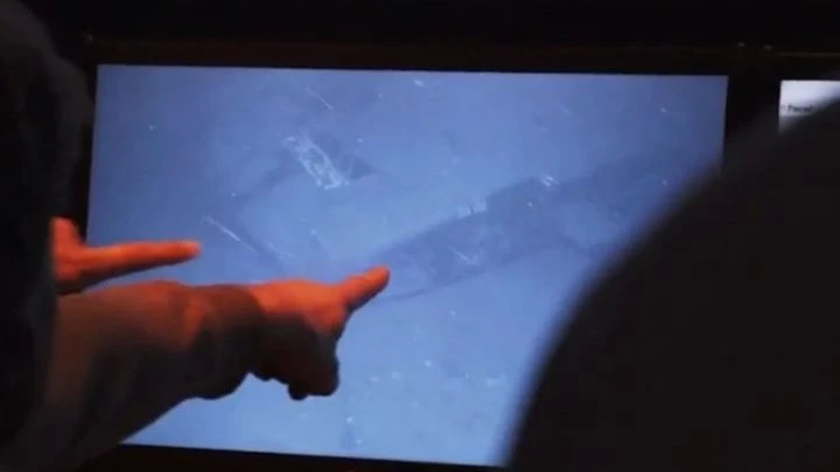 ARA San Juan: a 5 años del hundimiento, las primeras imágenes del submarino en su tumba del Océano Atlántico (Foto: Ocean Infinity)