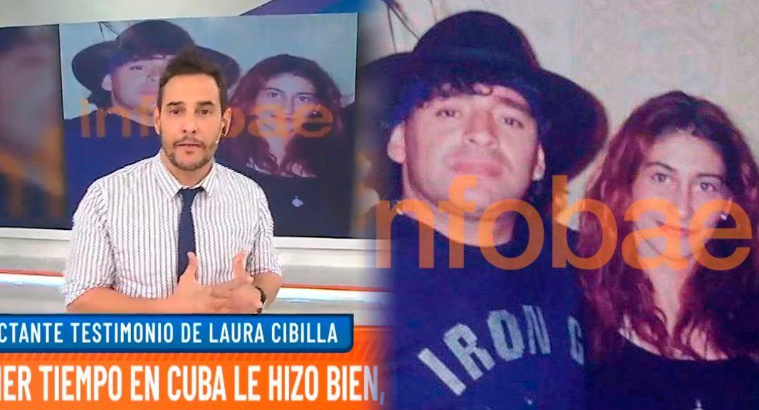 Rodrigo Lussich fue a buscar a Laura Cibilla, la ex de Maradona: Es una mujer sufrida y no busca venganza