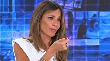 Belén Ludueña no pudo contener las lágrimas por el hombre que caminó 5 kilómetros con su hija en brazos y enferma