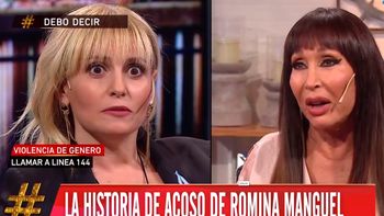 Moria Casán a Romina Manguel por el caso de acoso: Tu acto fallido fue una guachada