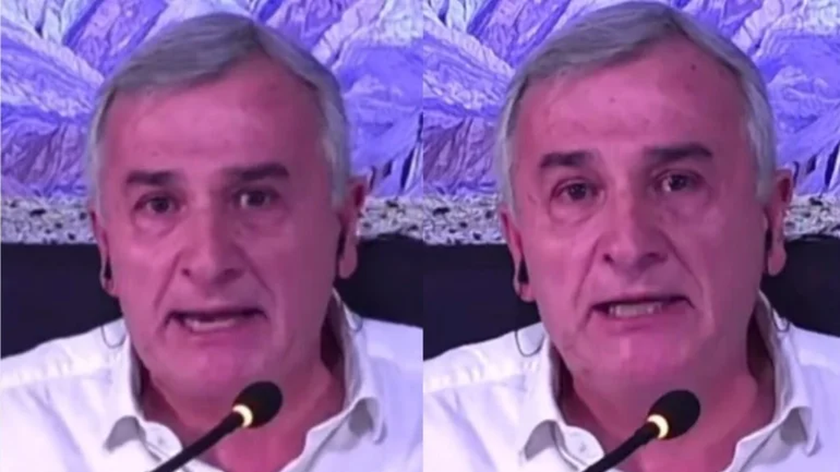 Gerardo Morales lloró al desmentir los rumores de la presunta infidelidad de la esposa (Foto: captura LN +)