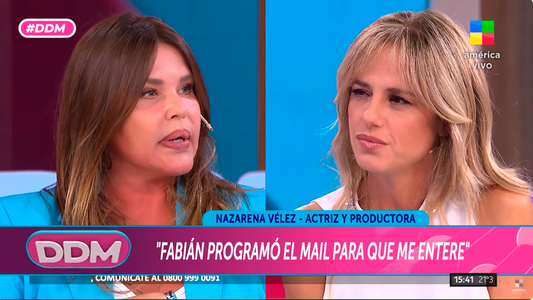 Nazarena Vélez reveló la estremecedora frase que le dijo Fabián Rodríguez antes de quitarse la vida