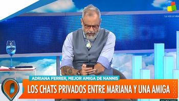Las conversaciones entre Mariana Nannis y una amiga