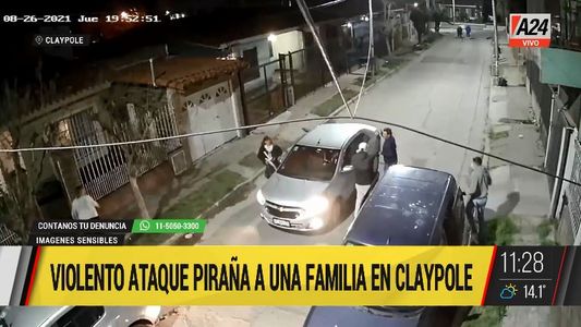 Claypole: violento robo y a los tiros por el auto de una pareja
