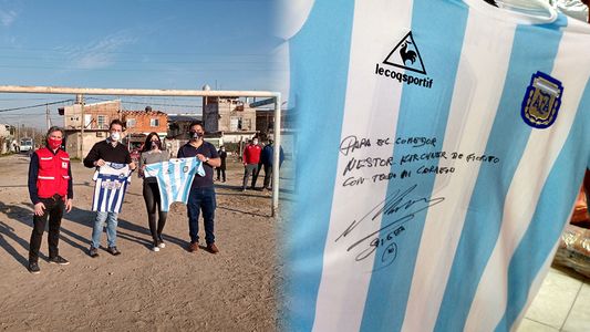 Diego Maradona lanza una cruzada solidaria en todo el país