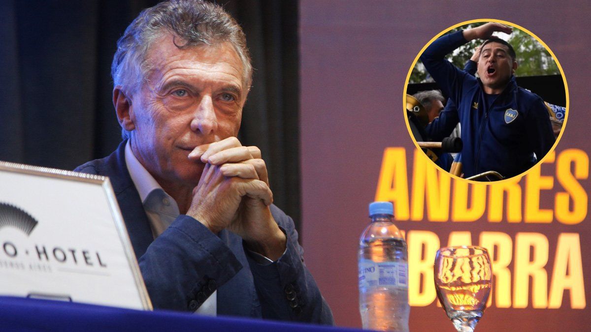 Mauricio Macri criticó a Juan Román Riquelme