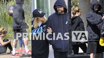 Flor Vigna y Luciano Castro: las imágenes de la exigente rutina de entrenamiento de la pareja del momento